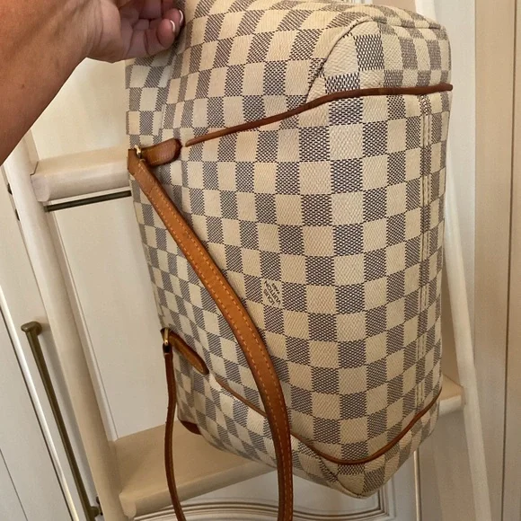 Authentic WHITE DAMIER AZUR - Picture 4 of 11